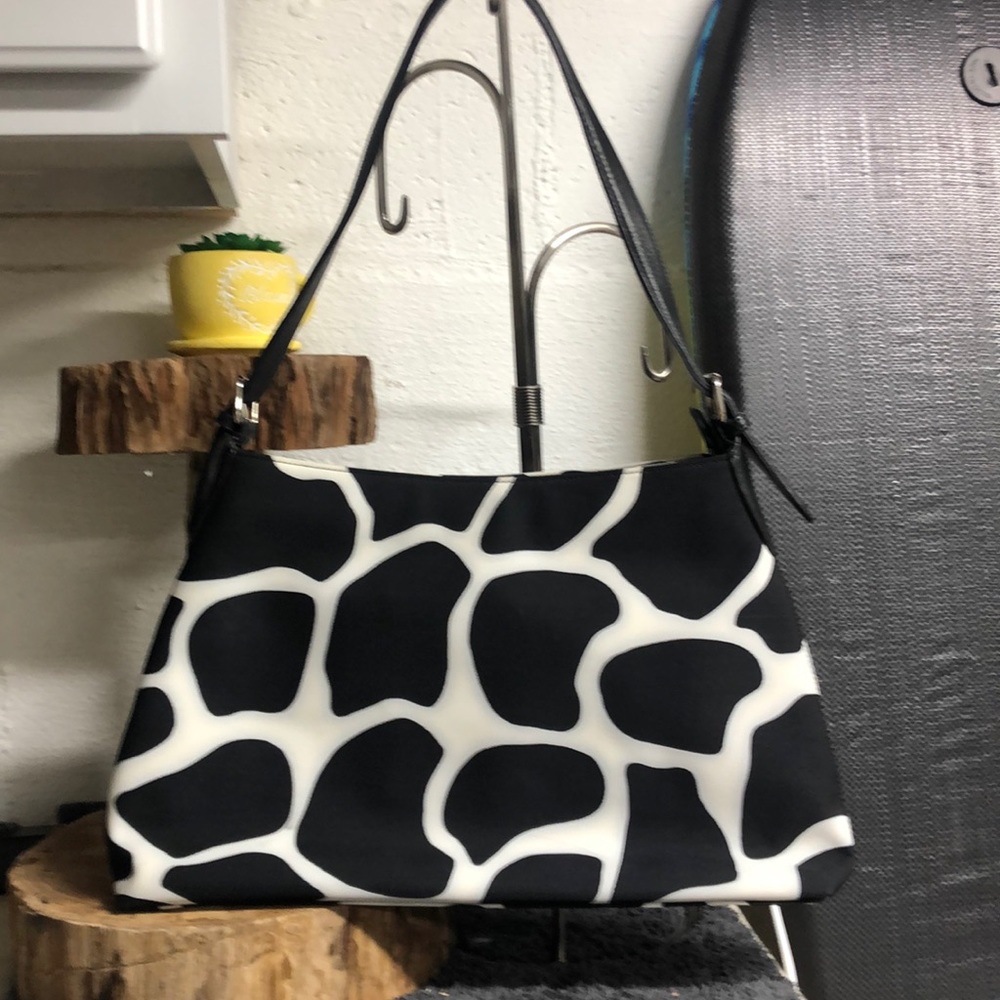 Preston & York Black and White print purse